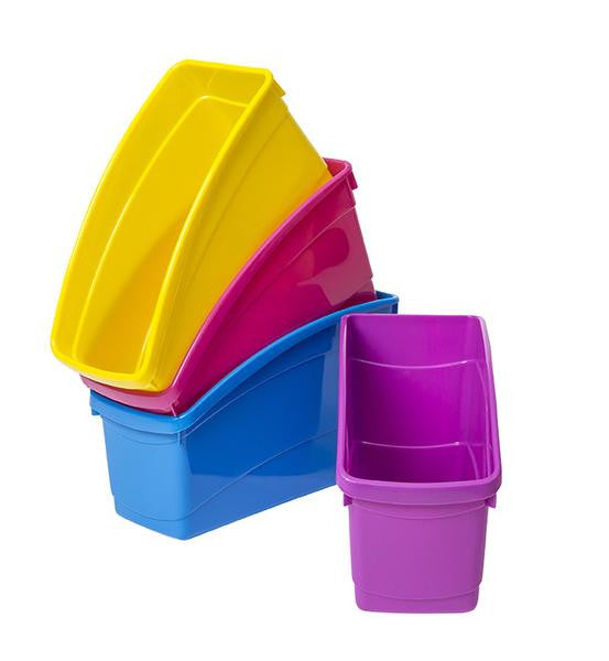 Plastic Book and Storage Tubs
