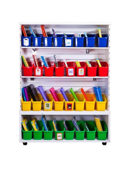 Plastic Book and Storage Tubs