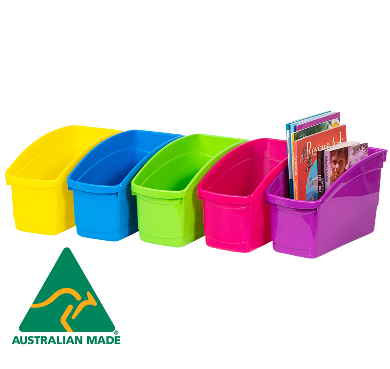 Plastic Book and Storage Tubs