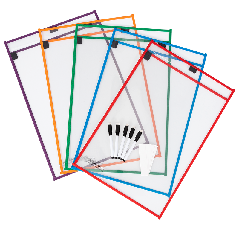 Write 'N' Wipe Paper Saver Sleeves - A3 Pack of 5