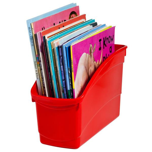 Plastic Book and Storage Tubs