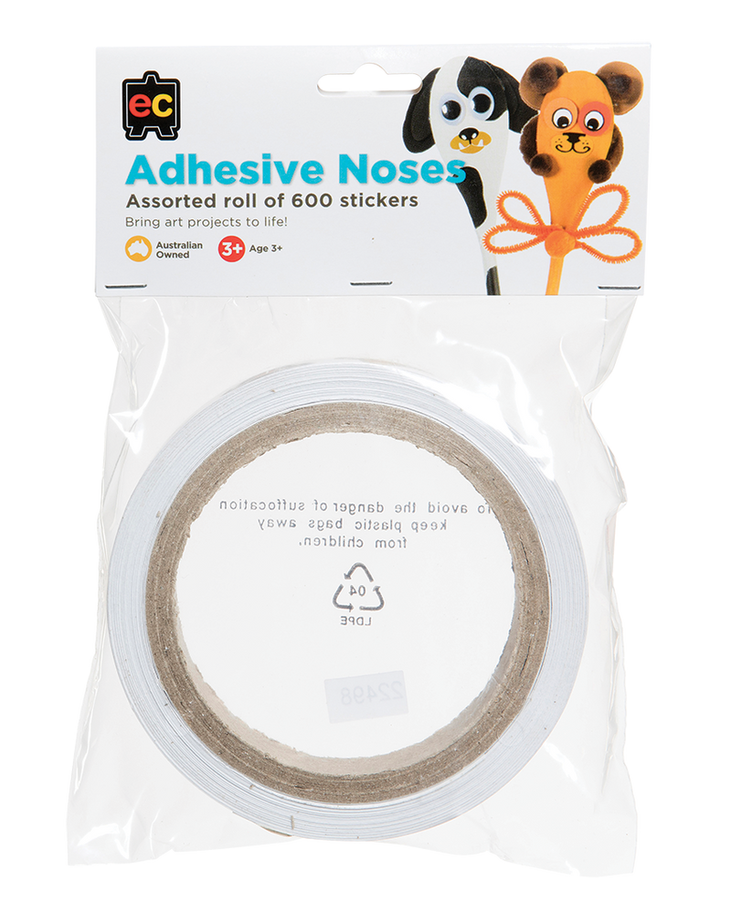 Adhesive Noses - Roll of 600