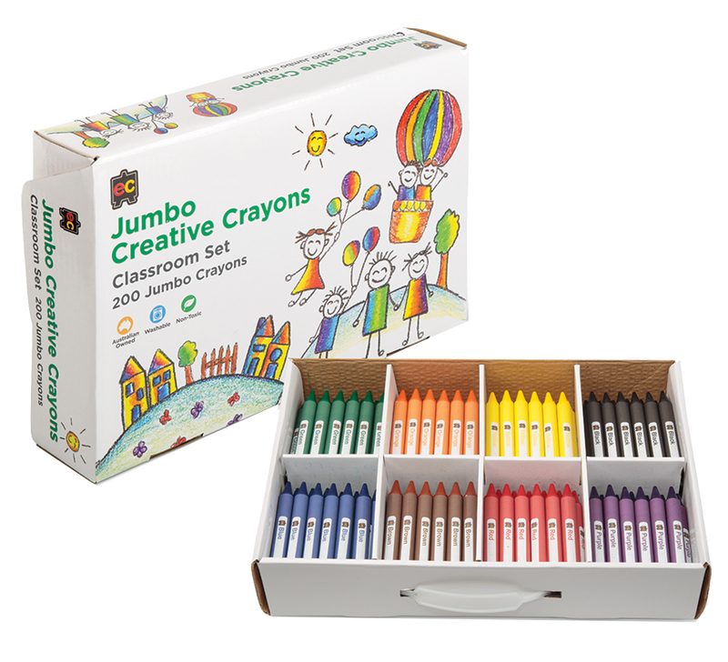 Jumbo Crayons - Pack of 200