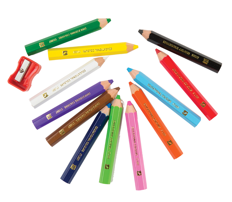Jumbo Stubby Colour Pencils - Pack of 120