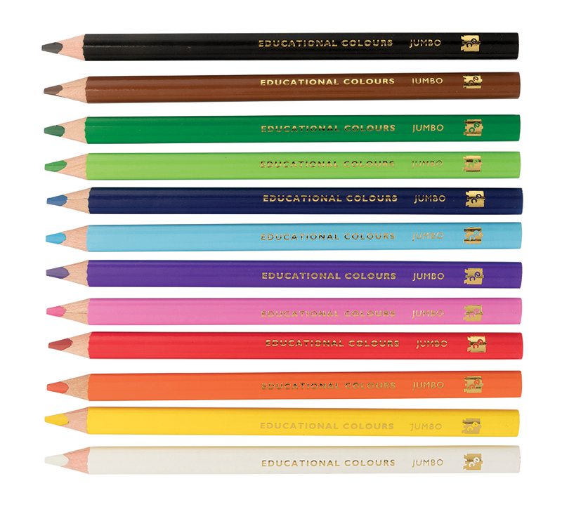 Jumbo Triangular Colouring Pencils 120pk