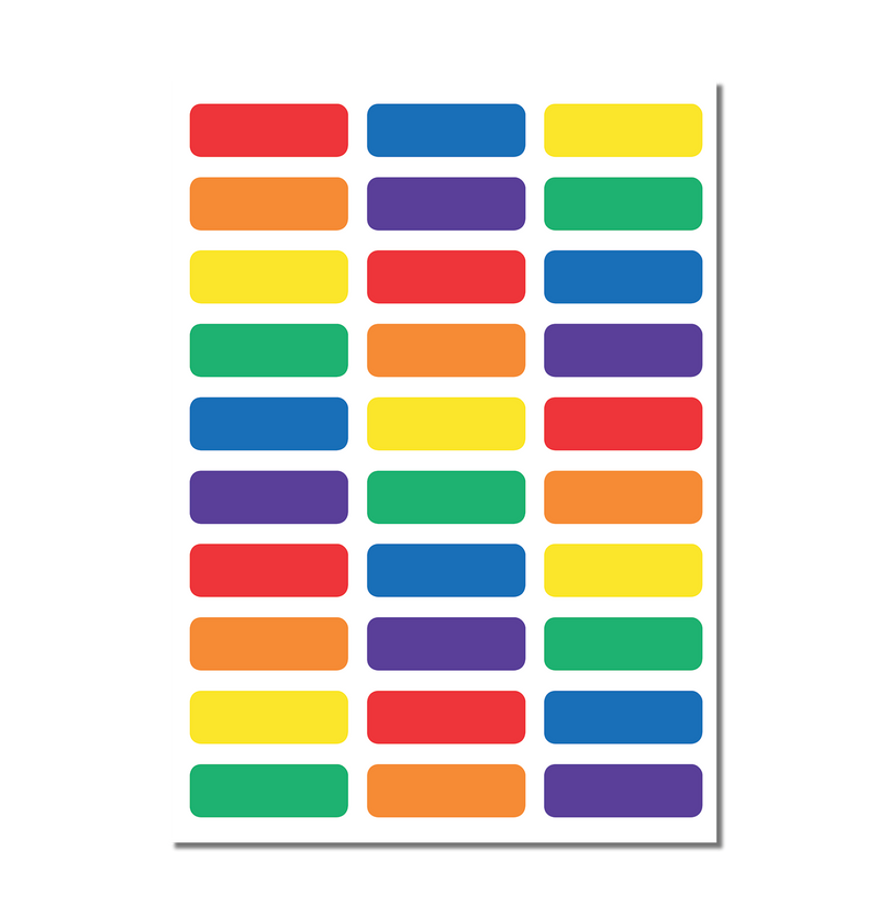 ColourSorts Classroom Organisers: Labels - Pack of 120