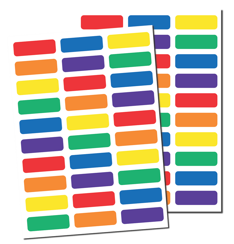 ColourSorts Classroom Organisers: Labels - Pack of 120